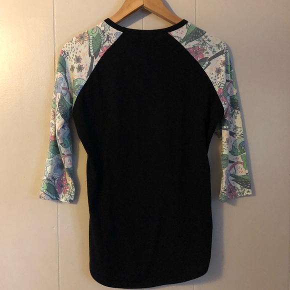 Bird Sleeve Randy Raglan by LuLaRoe - Picture 5 of 5